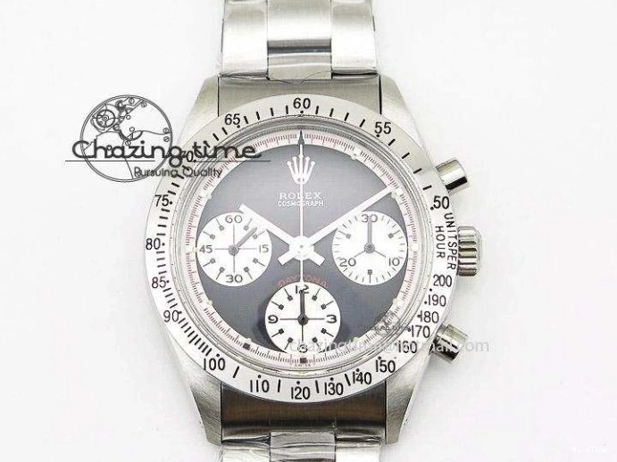 MiroTime 0110 Daytona 116515 Noob 1:1 Best Edition White Dial On Black Rubber Strap A7750 (Free Extra Strap) MultiPurpose 3739